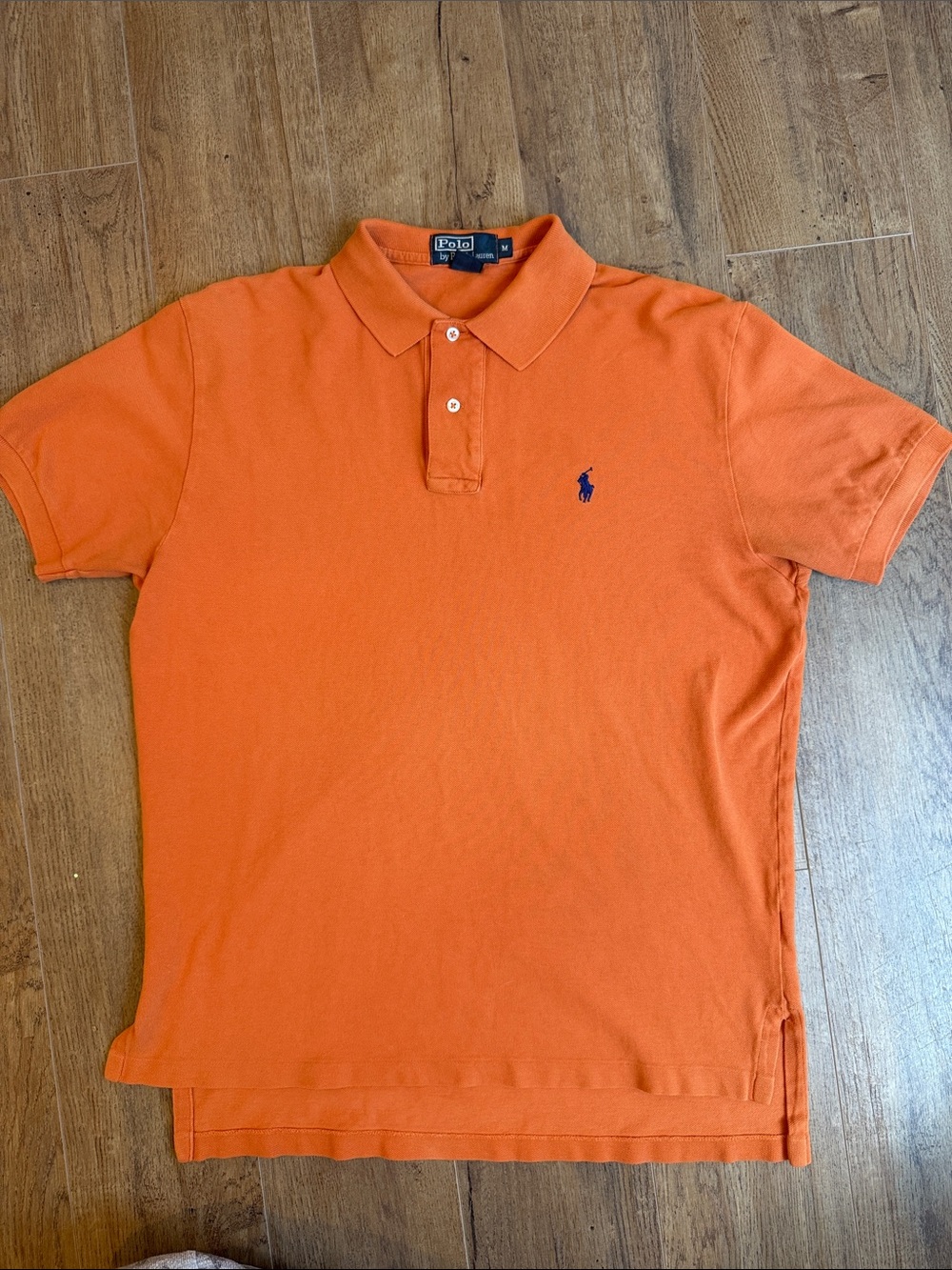 Polo by Ralph Lauren Orange Polo with Navy Pony Logo